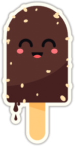 Стикеры на авто "Мороженка"