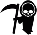 Наклейка на автомобиль "Grim Reaper"