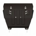 Защита картера - Комплект ЗК и крепеж RENAULT Logan II (2014-); Dokker (2017-) 1.4, 1.6 бензин/1.5 дизель МКПП