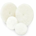 LAMBSWOOL PAD 999286 DISC POLISH CU BLANĂ NATURALĂ, 150 MM.
