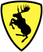 Autosticker pentru automobil "Volvo moose"