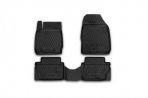 Автоковрики резиновые AKT для Ford Fiesta 08-(pms)