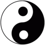 Autocolante pentru auto "Yin Yang"