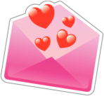 Наклейки на автомобиль "Конверт"