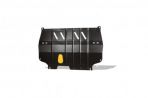 Scut protecţie Комплект ЗК и крепежа VOLKSWAGEN Polo (10-14), SKODA Rapid, Roomster, Fabia (13-17), 1,4/1,6 бензин МКПП/АКПП in Chisinau