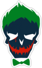Наклейки на авто "Joker"