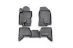 Автоковрики резиновые Nissan Pathfinder(R51) ab 03/2005-05/2010 5-Sitzer Rex graphit 4-шт (112321302)