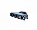  Автомобильный разветвитель прикуривателя с usb CDS-229