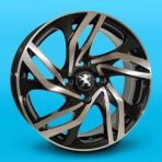 Replica Peugeot GT 549 7.0 R16 4x108 25 65.1 BM 
