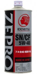 Idemitsu Zepro Euro Spec SN/CF 5W-40 1L