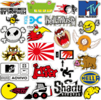 Autocolante "stickerBomb 2"