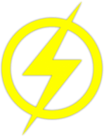 Стикеры на машину "Flash Logo"