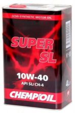 Chempioil Super SL 10W-40 API SL/CH-4 4L (metal)