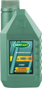 Oilright ulei p/u motoare Super SAE 10W40 1l