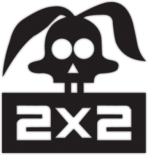 Стикеры на авто "2x2 Заяц"