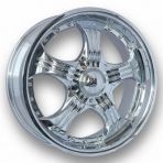 Kosei WK 155 7.0 R17 10x100/112 35 Chrome 