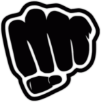 Наклейка на авто "Fist"