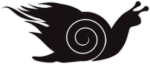 Автонаклейка "Улитка в огне"