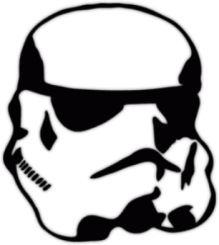Наклейки на авто "Имперский Штурмовик"