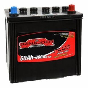 Sznajder 60Ah Plus Japan Cars (+левый)