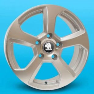 Replica Skoda JH 1457 6.5 R15 5x112 40 57.1 Silver 