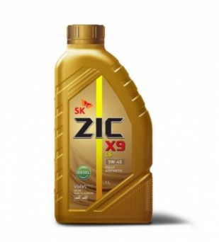 КОРЕЙСКОЕ МАСЛО ZIC X9 LS 5W-40 DIESEL 1L FULLY SYNTHETIC