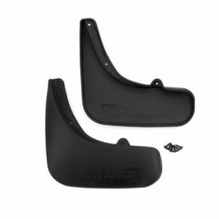 Брызговики передние Novline GEELY Emgrand X7, 2013 внедорожник. 2 шт. 