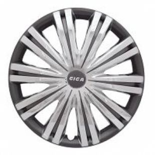 КОЛПАКИ ДЛЯ КОЛЕС 16 GIGA CHROM DARK