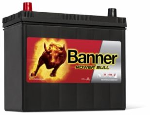 BANNER 45 Ah Power Bull (japan) (+stânga)