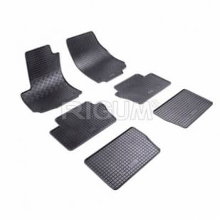 Автоковрики резиновые Rigum для Opel Zafira B 7 m 05-