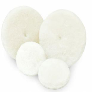 LAMBSWOOL PAD 999286 DISC POLISH CU BLANĂ NATURALĂ, 150 MM.