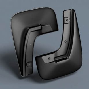 Брызговики задние Novline PEUGEOT208 2013->, хб. 2 шт