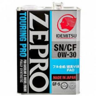 Idemitsu Zepro Touring Pro SN/GF-5 0W30 4L