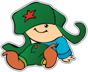 Autocolante "Baiat in cusma"