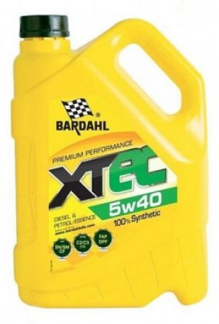 Bardahl 5W40 XTEC ACEA C2/C3 API SN/SM/CF 4L