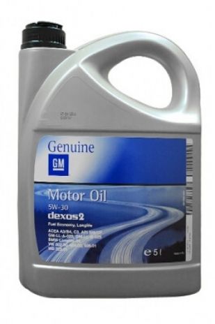General Motors Dexos2 Longlife SAE 5W30 5L