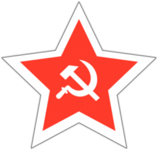 Автонаклейка "Звезда СССР"