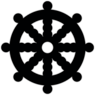 Стикеры на машину "Буддизм"