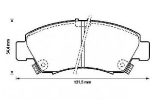 Honda - Pereții din față 45022SAAE50