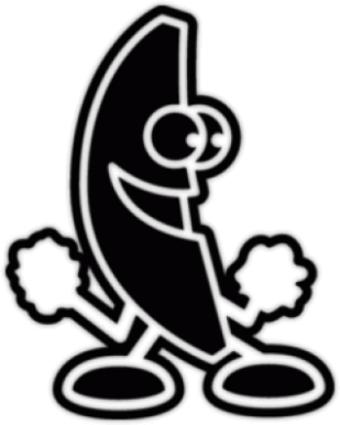 Автонаклейка на автомобиль "Dancing Banana"