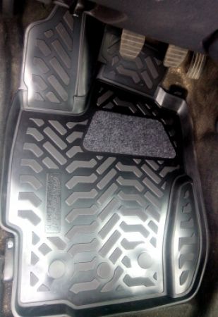 Covorase auto AILERON Renault Duster, Kaptur 4WD 2015- in salon (61539)