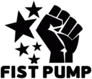 Виниловая наклейка "Fist Pump"