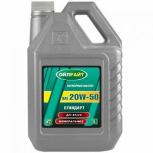 Ulei de motor Standart 20w50 Oil Right 5L.