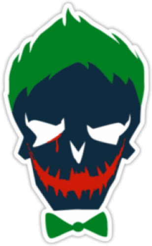 Наклейки на авто "Joker"