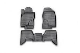 Автоковрики резиновые Nissan Pathfinder(R51) ab 03/2005-05/2010 5-Sitzer Rex graphit 4-шт (112321302)