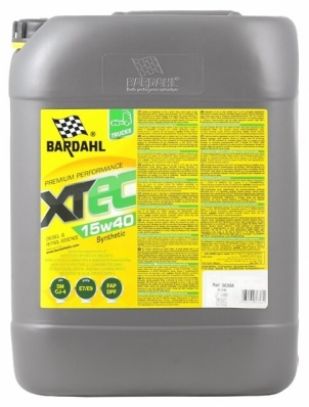 BARDAHL 15W-40 XTEC TRUCKS 20л