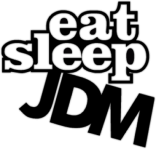 Autocolante "Eat Sleep JDM"
