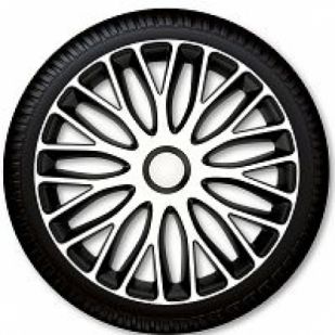 КОЛПАКИ ДЛЯ КОЛЕС 13 MUGELLO WHITE BLACK