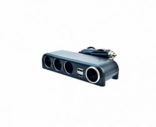  Автомобильный разветвитель прикуривателя с usb CDS-229