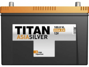 100.0 A/h 12V 850A ASIA SILVER